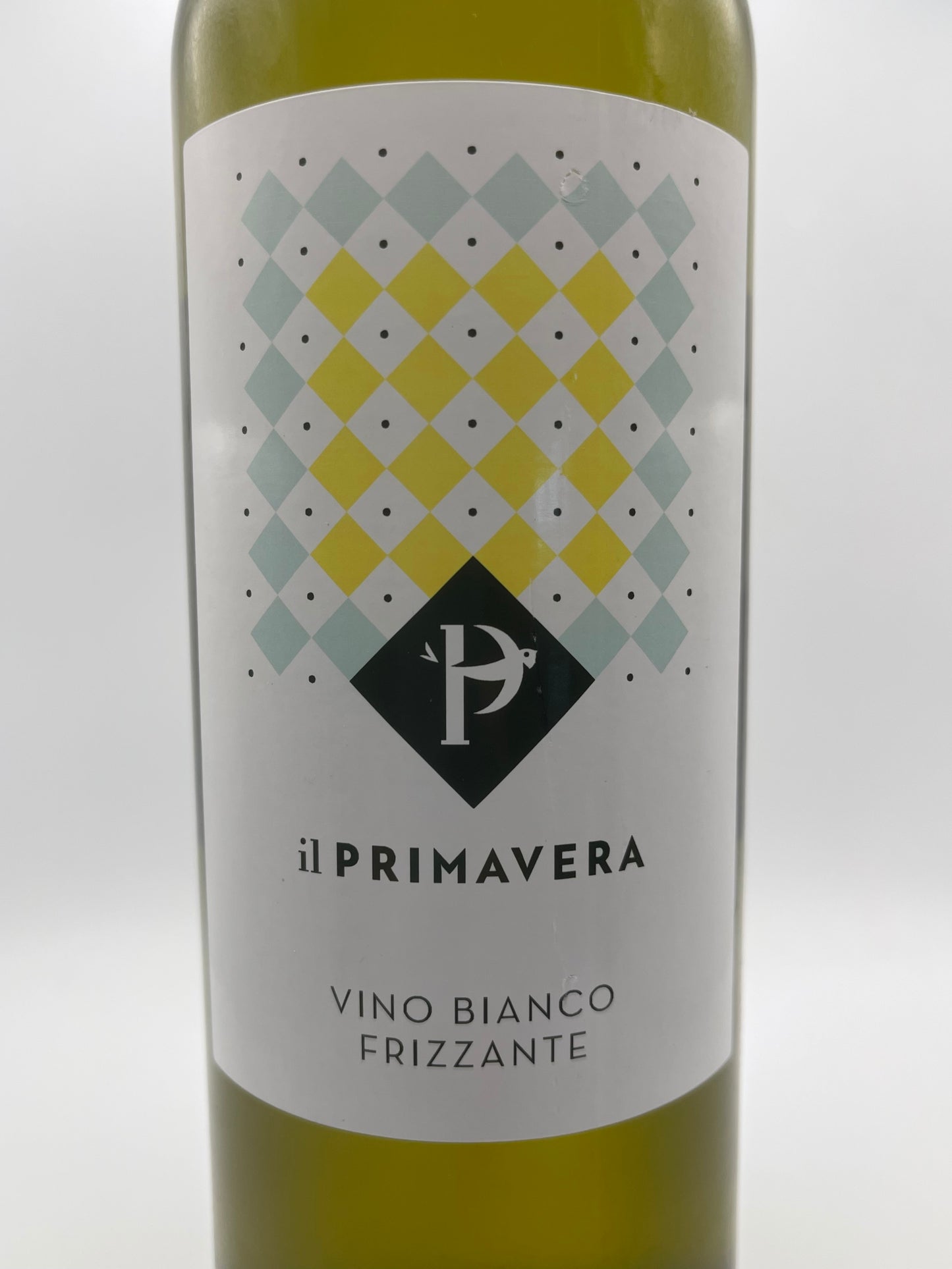 Bottiglia di vino bianco frizzante 75 cl.