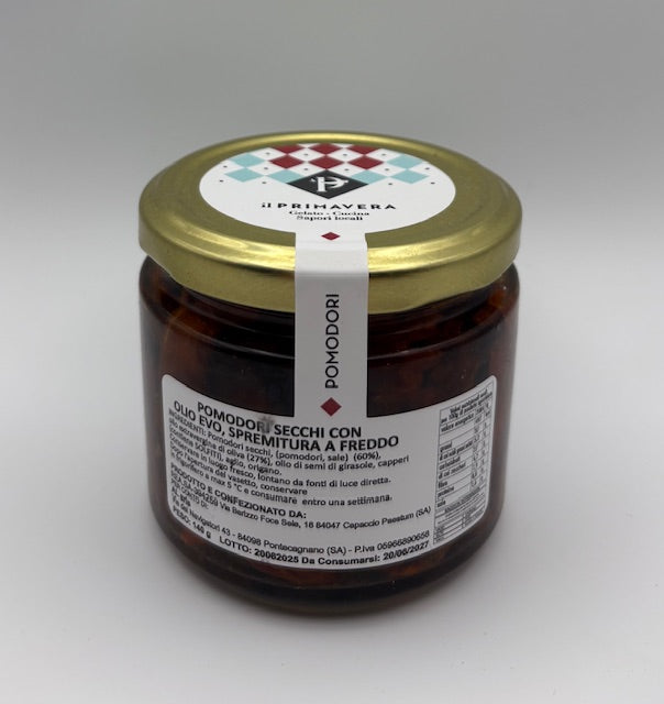 Pomodori secchi con olio EVO