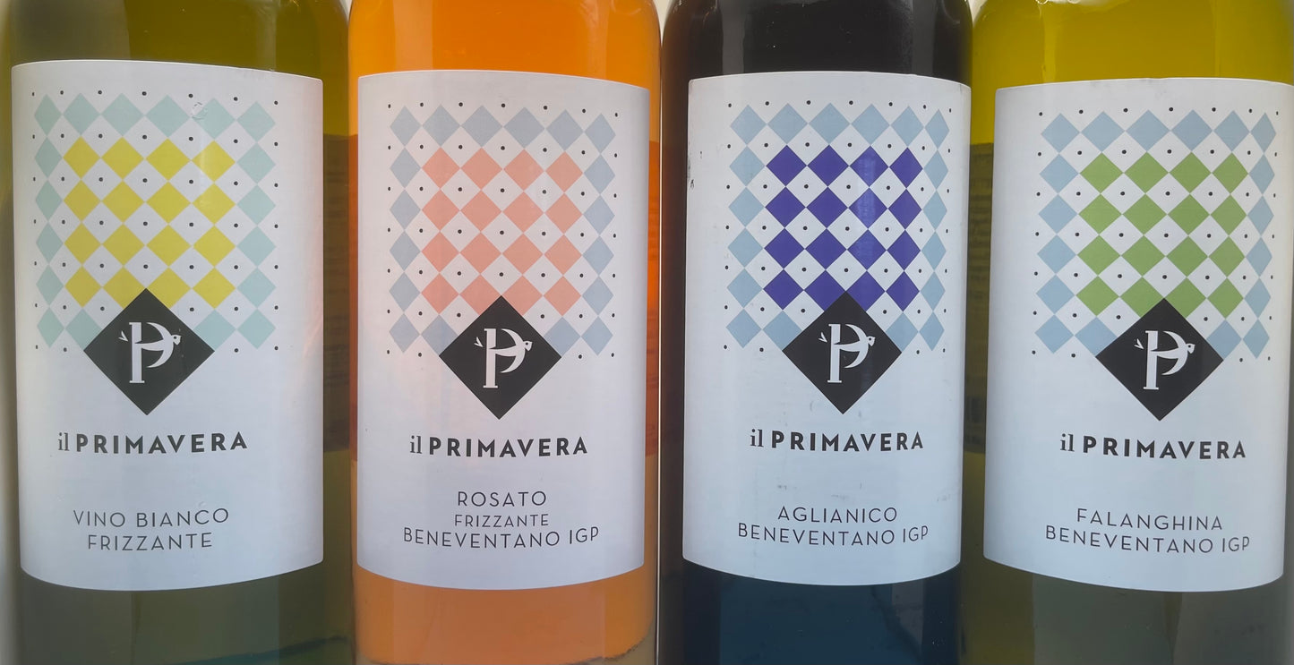 Kit 4 bottiglie di vino da 75 cl.