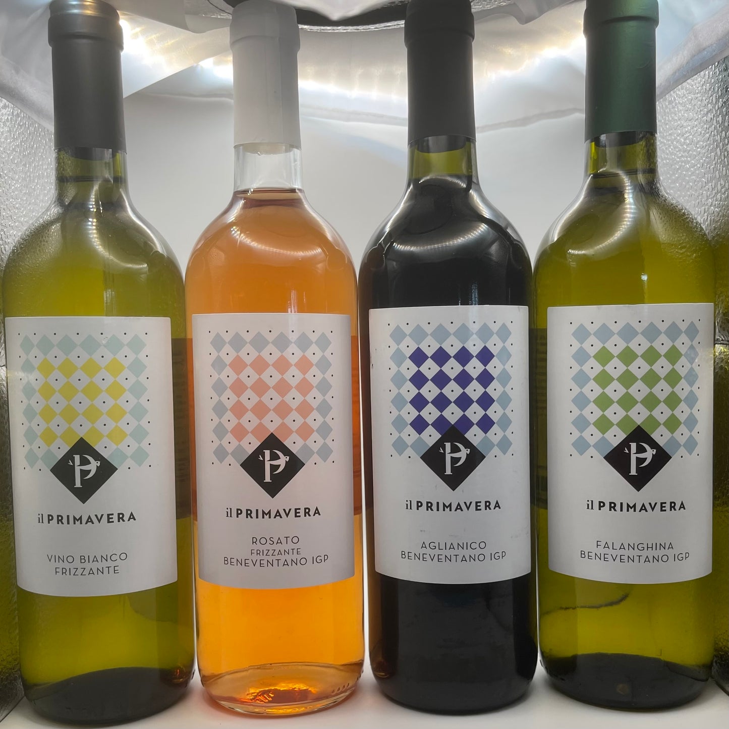 Kit 4 bottiglie di vino da 75 cl.