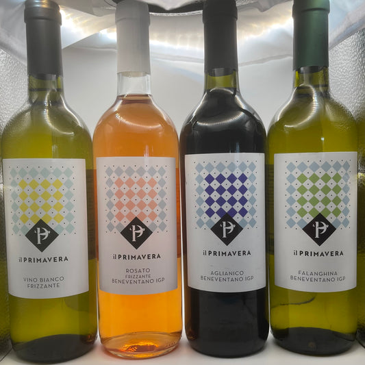 Kit 4 bottiglie di vino da 75 cl.
