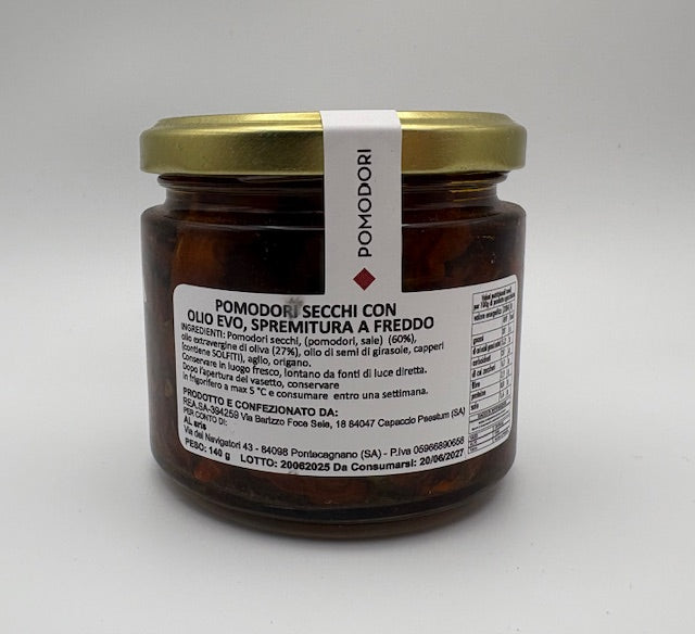 Pomodori secchi con olio EVO